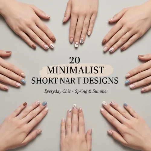 20 Minimalist Short Nail Art Designs You'll Obsess Over for Everyday Chic